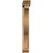 Ekena Millwork Funston Traditional Smooth Bracket w/ Offset Brace, Western Red Cedar, 5 1/2"W x 30"D x 42"H BKT0604X30X42FST01SWR - alternate 2